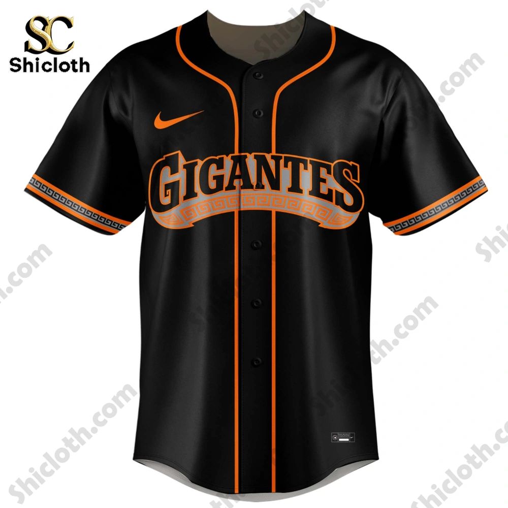 San Francisco Giants 2026 Gigantes Black Jersey