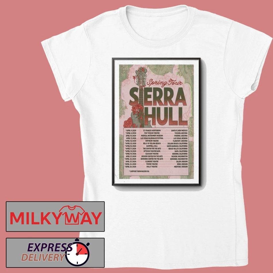 Poster Sierra Hull 2026 Spring Shows shirt