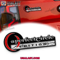 A Perfect Circle Rock Edition 3D Engraved Car Emblem Sticker