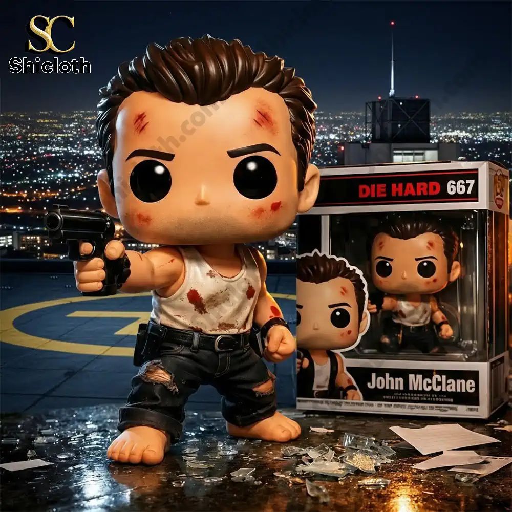 John Mcclane Nakatomi Plaza Die Hard 3D Pop Figure Doll 2026