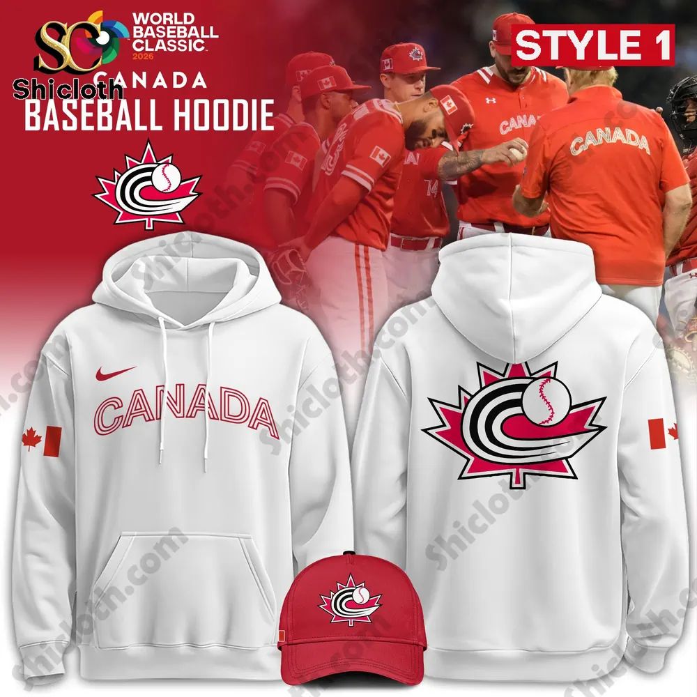 Canada Baseball 2026 World Baseball Classic Hoodie Limited Edition