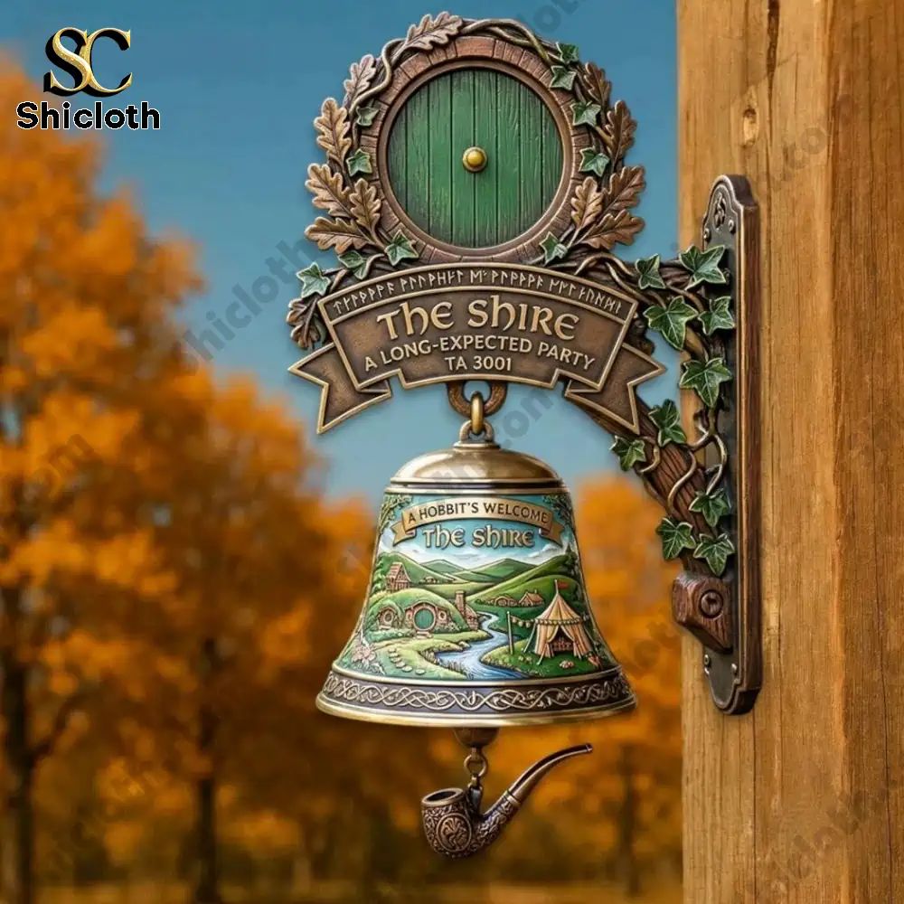 The Shire A Hobbits Welcome Wall Bell