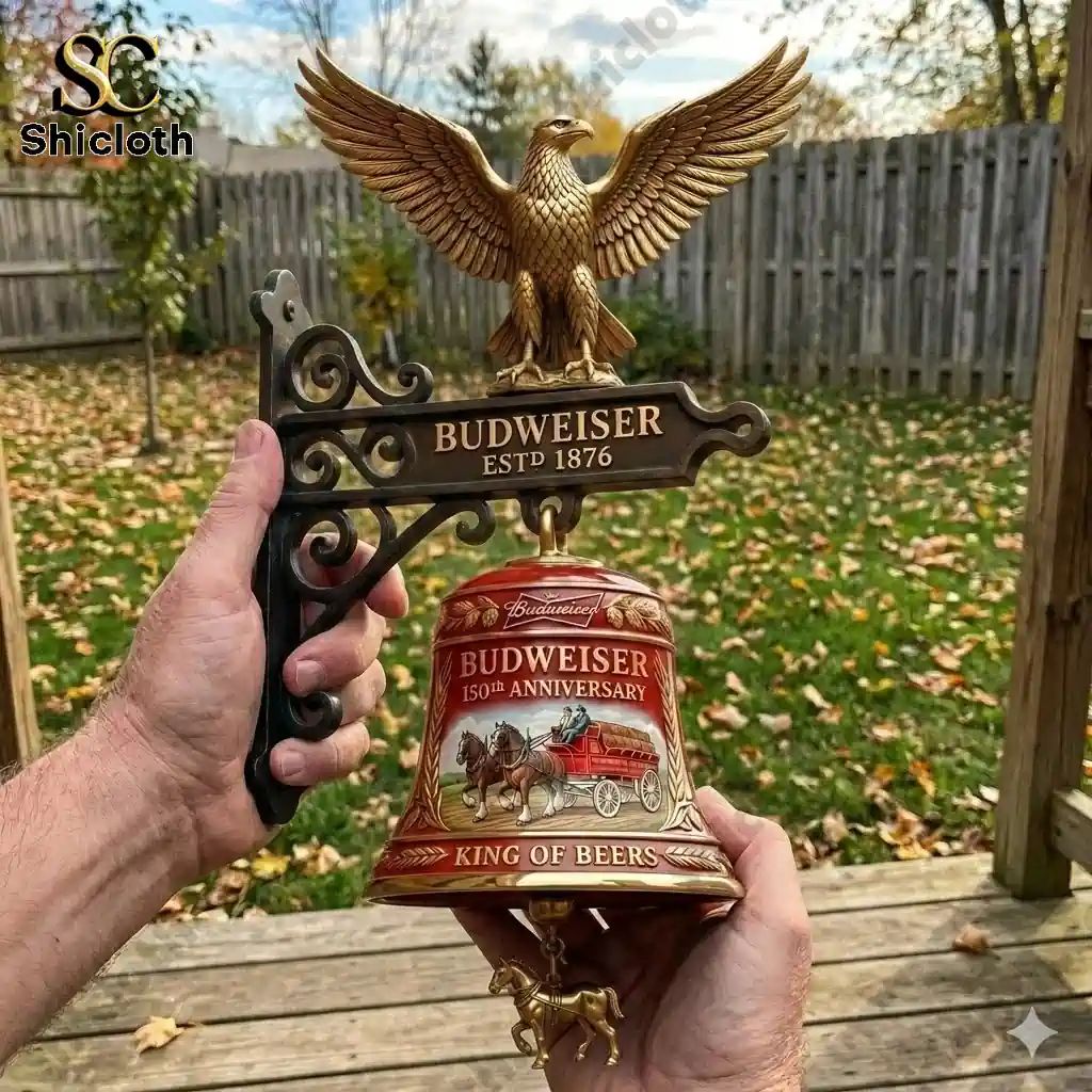 Budweiser 150th Anniversary Heritage Collector’s Wall Bell