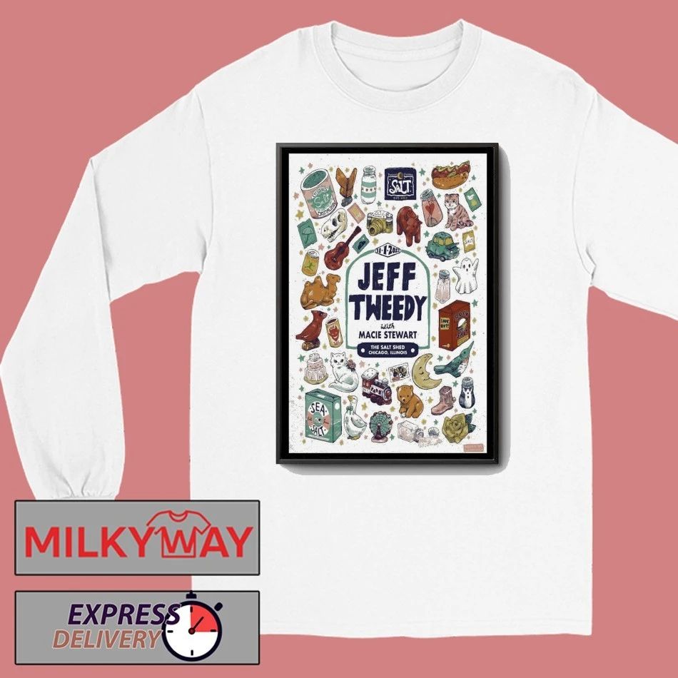 Jeff Tweedy Concert Chicago, IL Nov 01 2025 Poster shirt
