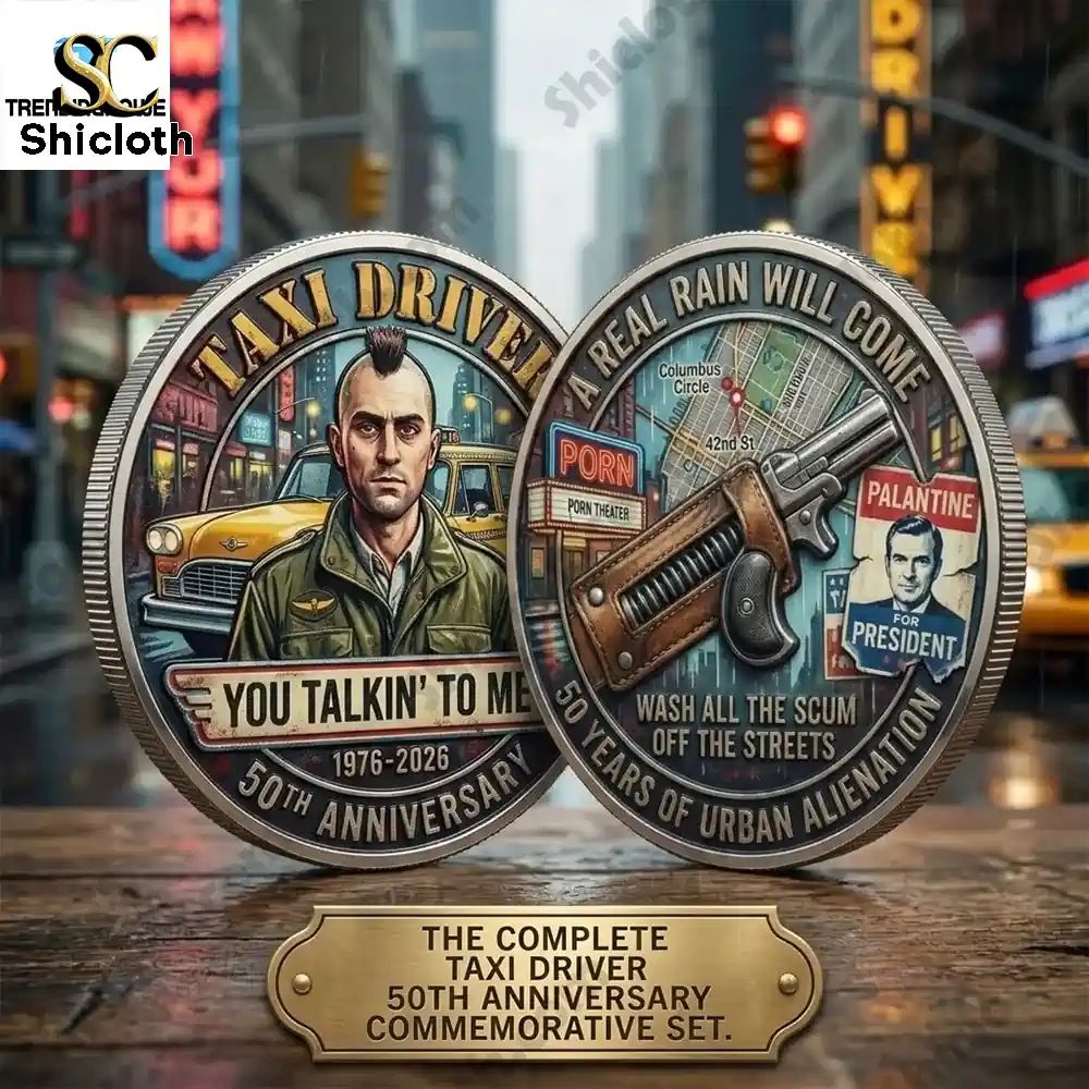 Taxi Driver 50th Anniversary Coin