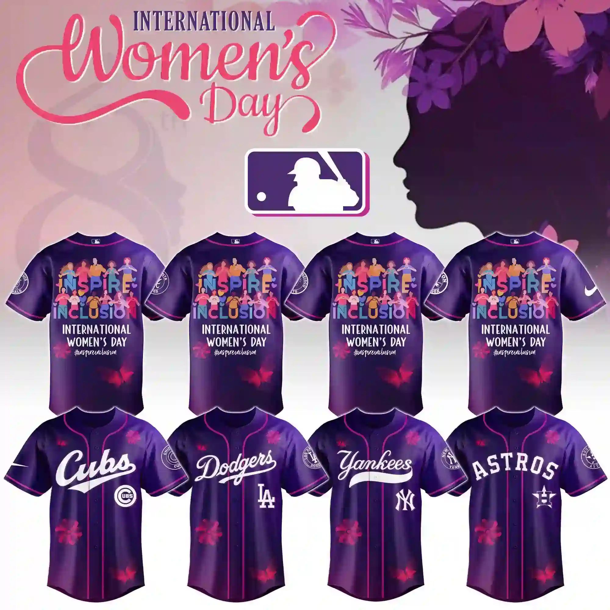 All Team MLB x International Women’s Day Jersey