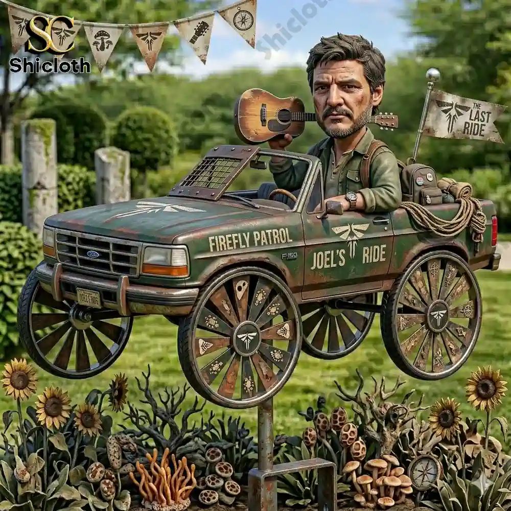 Pedro Pascal x Ford F-150 Firefly Patrol Wind Spinner For Garden