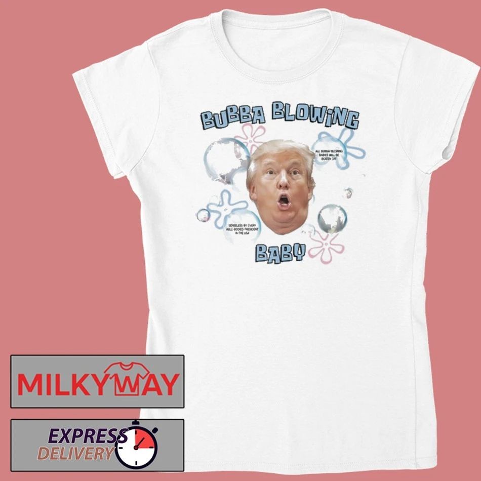 Trump Defends Jeffrey Epstein Blowing Bubba Email Shirt