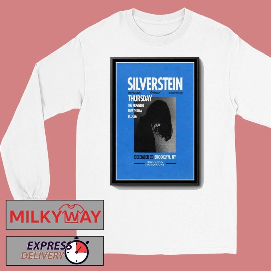 Silverstein Dec 20 2025 Brooklyn, New York Poster shirt