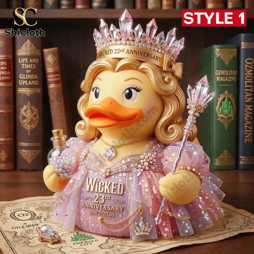 Wicked 23rd Anniversary Commemorative Duck
