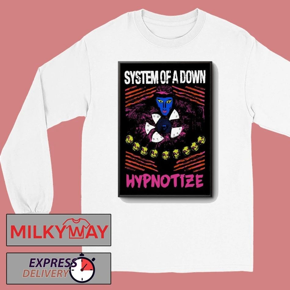 Poster System Of A Down Hypnotize Blacklight shirt