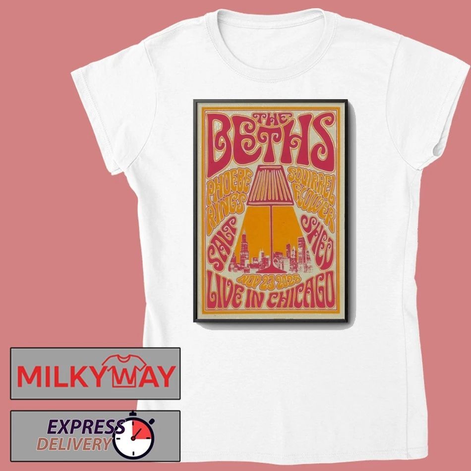 The Beths In Chicago IL On Nov 23 2025 Poster shirt