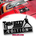 Thin Lizzy Edition 3D Engraved Car Emblem Sticker