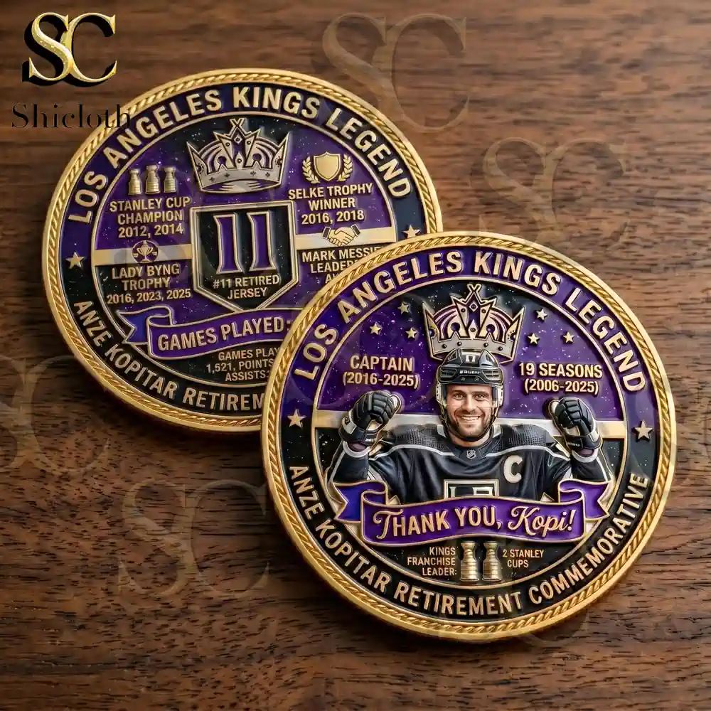 Anže Kopitar Los Angeles Kings Commemorative Coin
