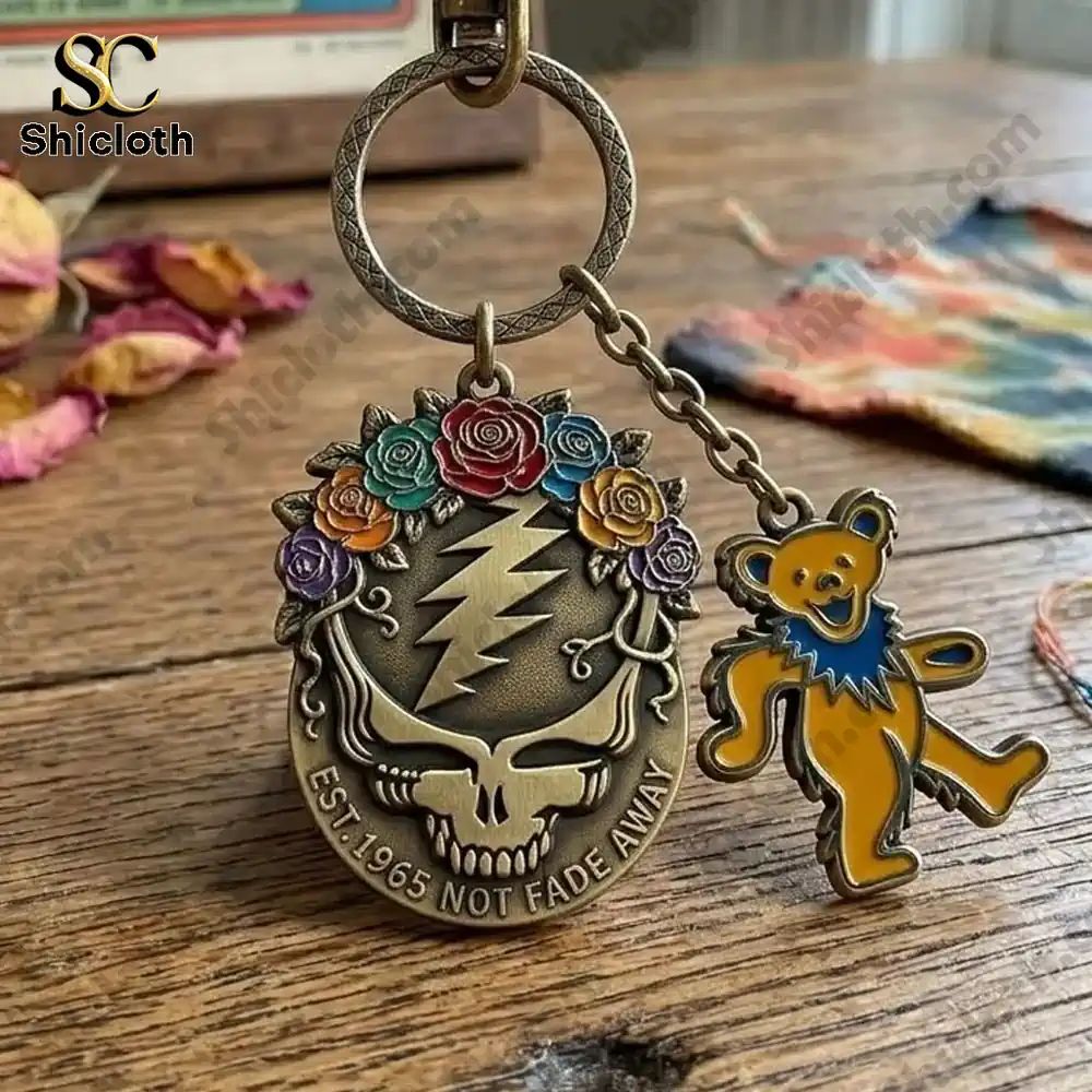 Grateful Dead Heritage Keyring