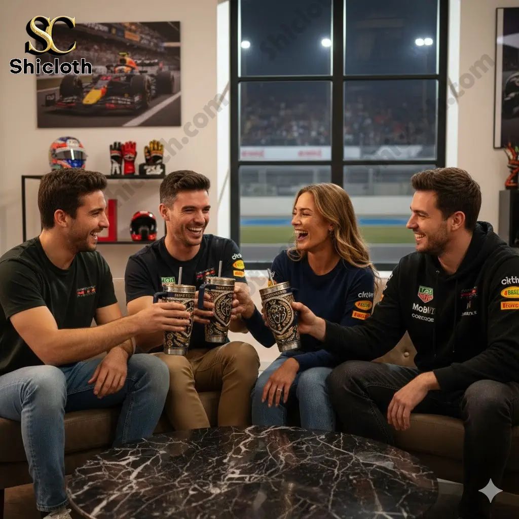 Max Verstappen World Champion No 1 Lion Logo Premium Travel Tumbler