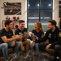 Max Verstappen World Champion No 1 Lion Logo Premium Travel Tumbler