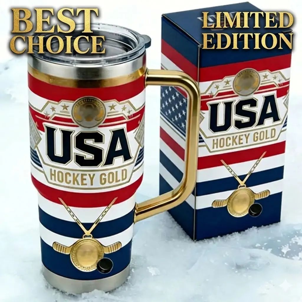 USA Hockey Olympic Gold Medal Tumbler