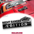 Night Ranger Rock Edition 3D Engraved Car Emblem Badge