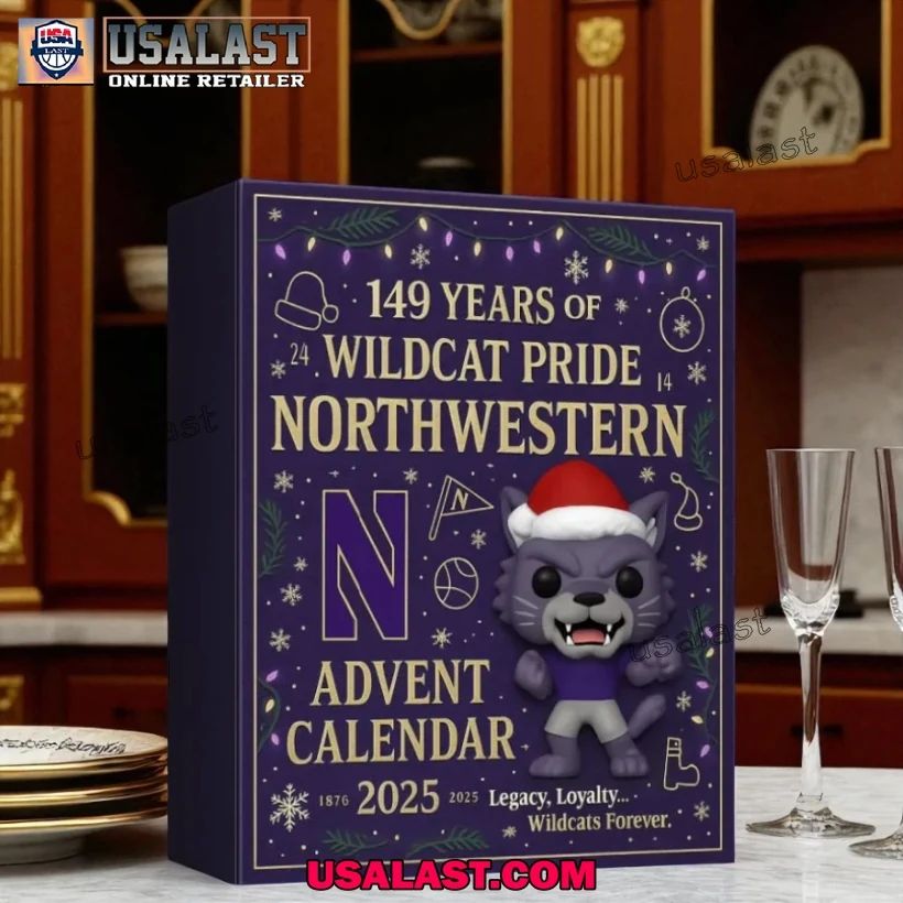 Northwestern Wildcats 149th Anniversary Pop Advent Calendar