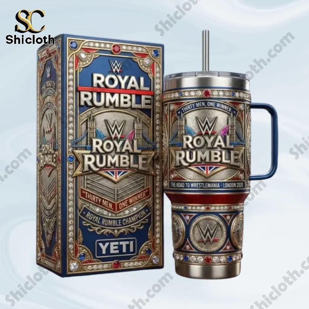 Royal Rumble 2026 Champion Yeti Tumbler
