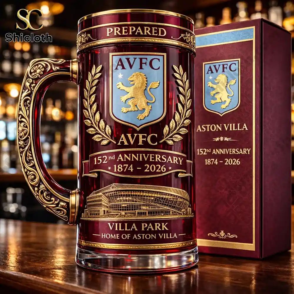 The Villans 152nd Anniversary Collector Beer Glass