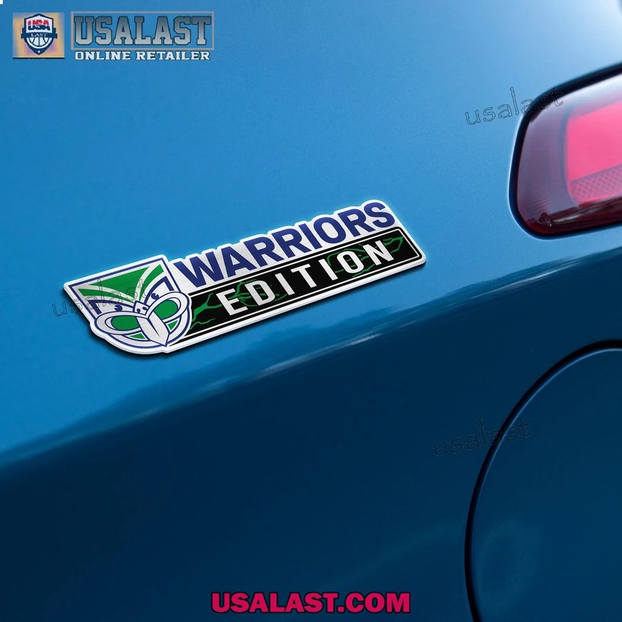 New Zealand Warriors Edition Custom 3D Car Badge Sticker