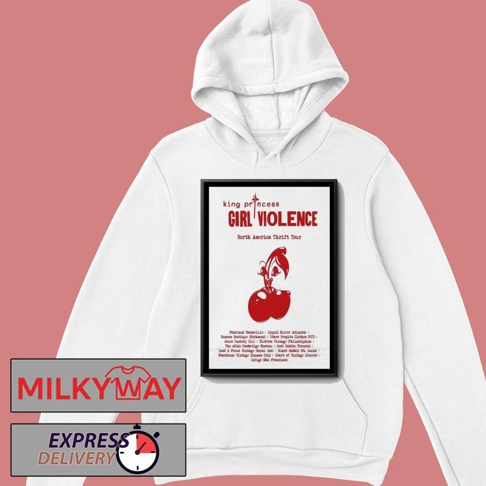 King Princess North America Thrift Tour 2025 Poster shirt