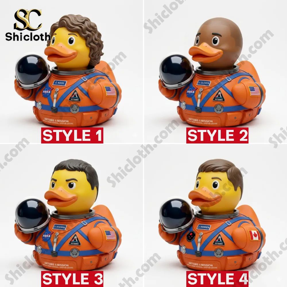 NASA Artemis II Commemorative Duck