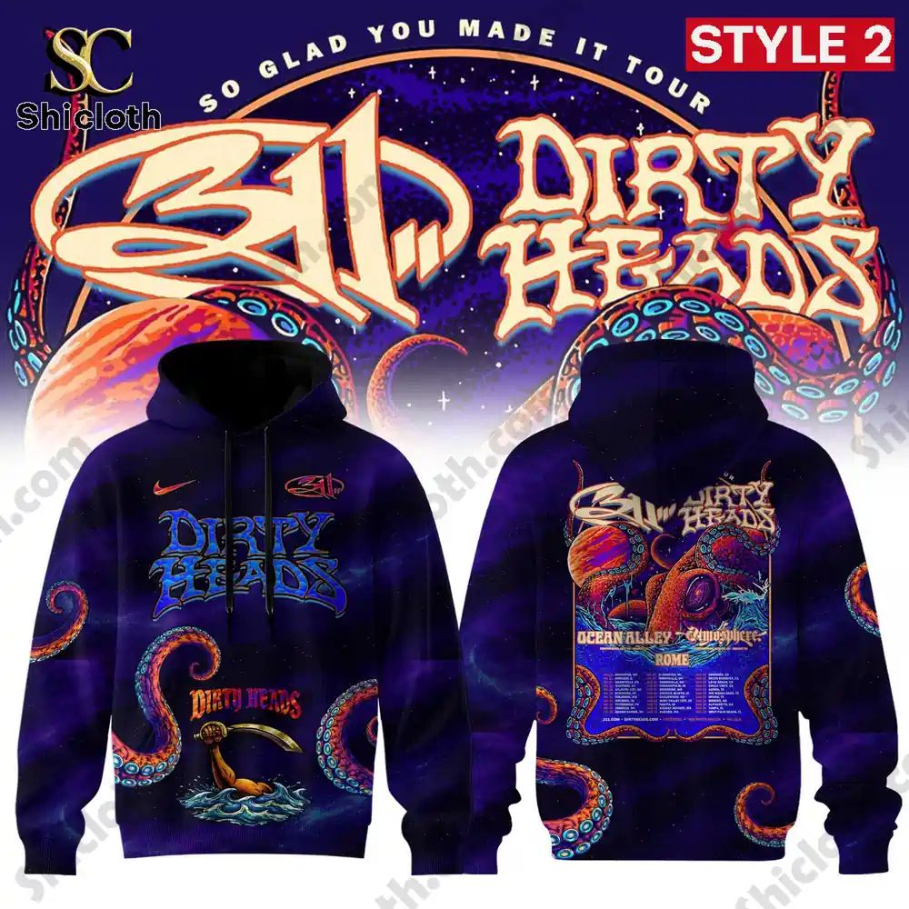 So Glad You Made It Tour 311 x Dirty Heads Hoodie