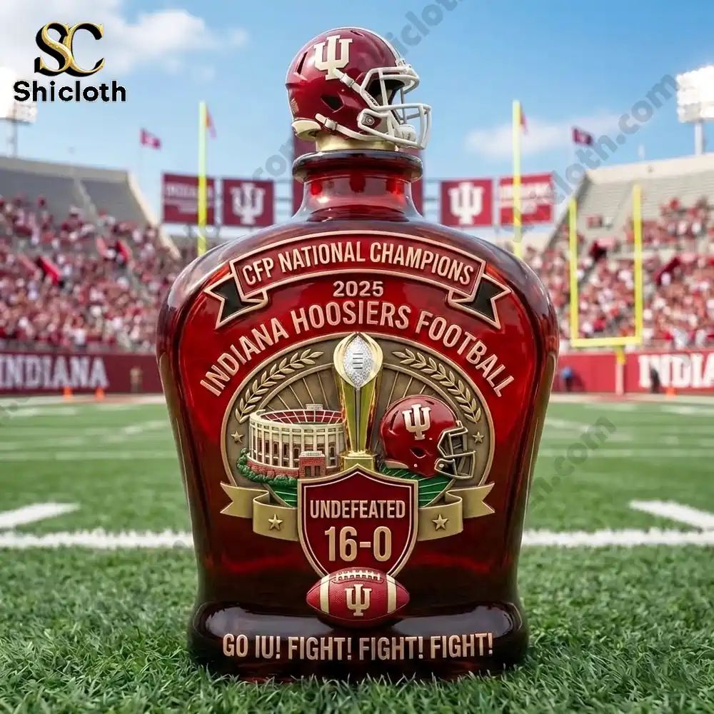 IU 2025 Undefeated Champion Commemorative Whisky Bottle