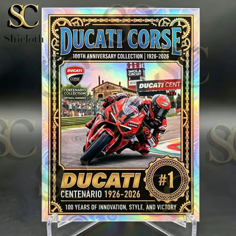 Ducati 100th Anniversary Holographic Trading Card