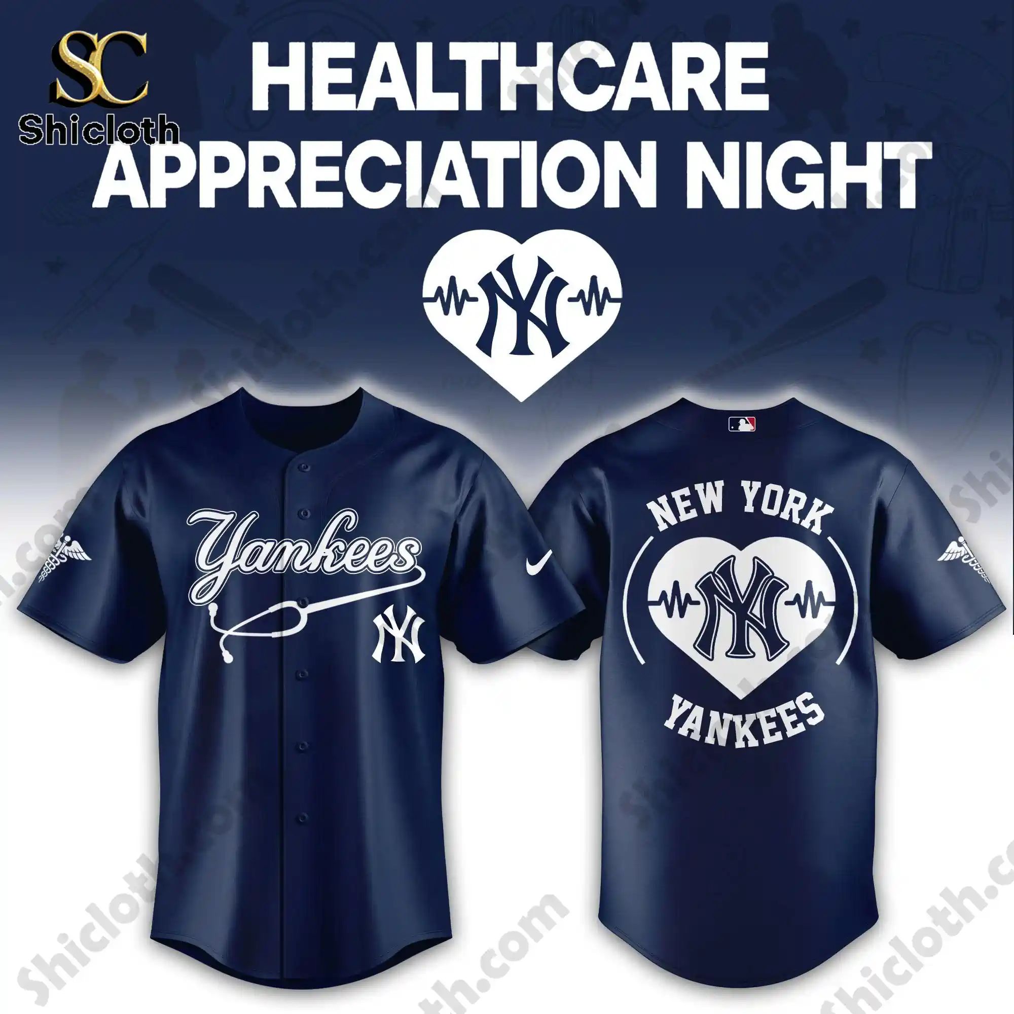 New York Yankees Healthcare Appreciation Night Limited Edition Jersey 2026
