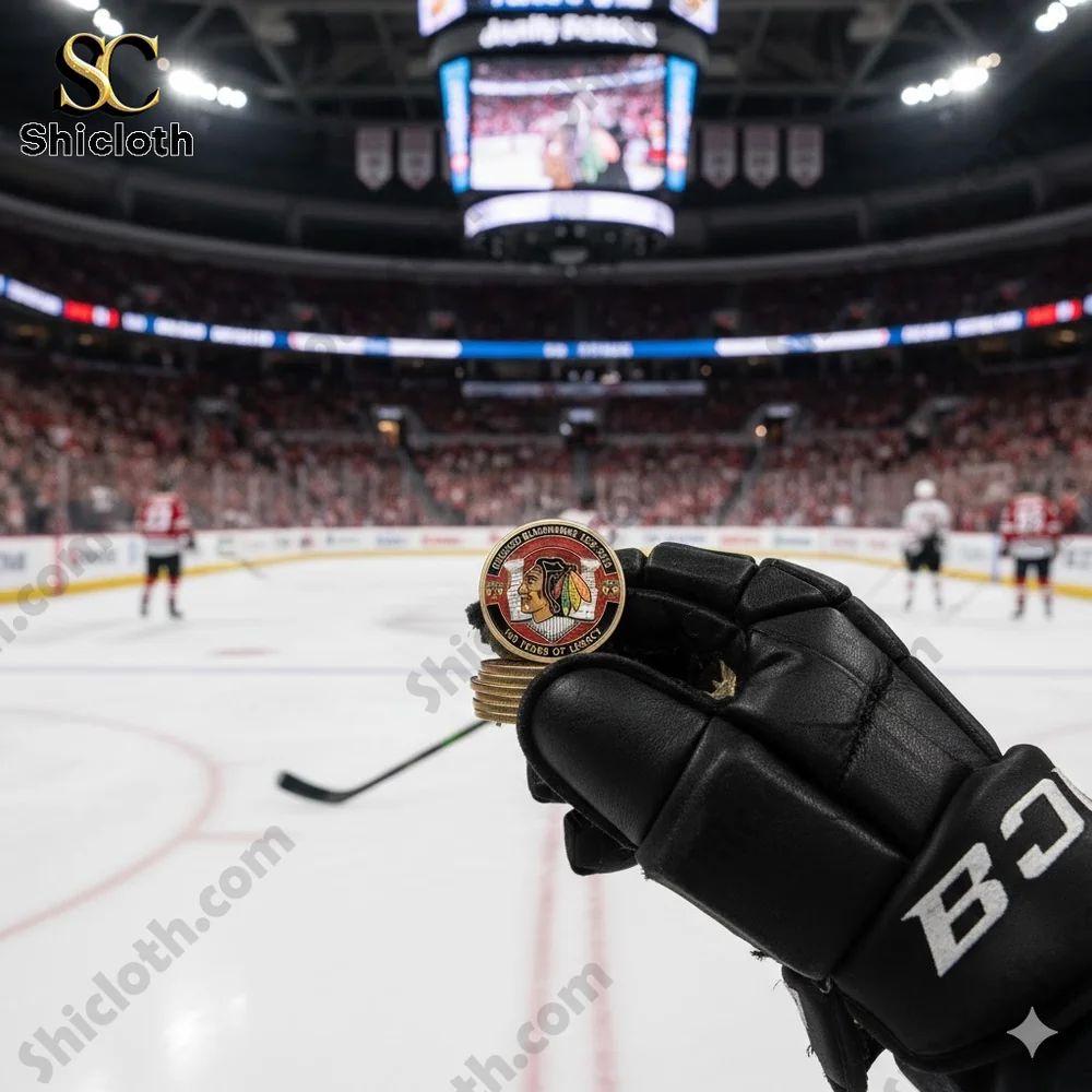 Chicago Blackhawks 100th Anniversary Commemorative Coin