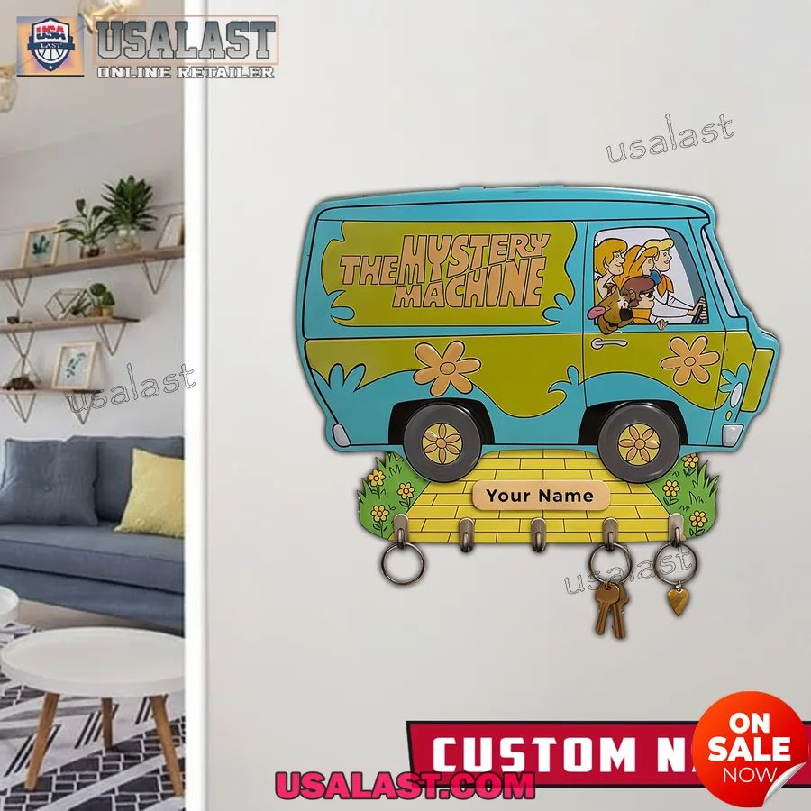 Personalized Scooby Doo Themed Wall Key Holder