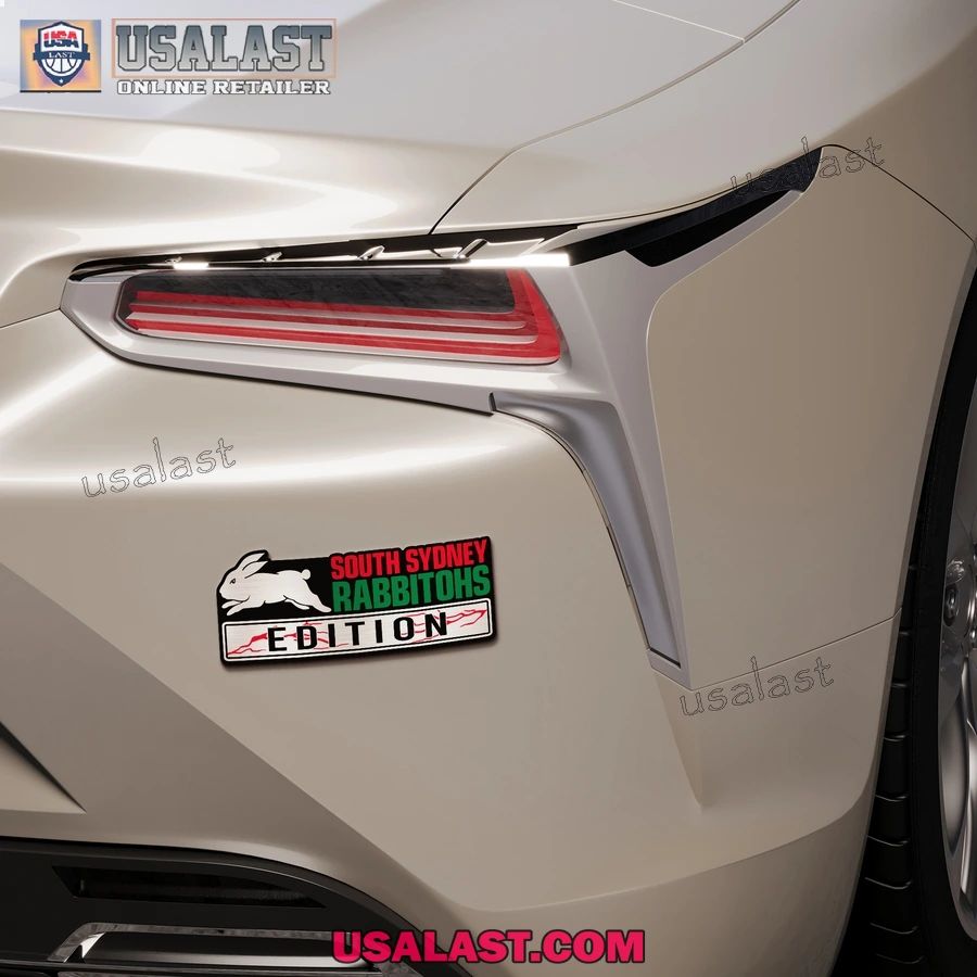 South Sydney Rabbitohs Edition Custom 3D Car Badge Sticker