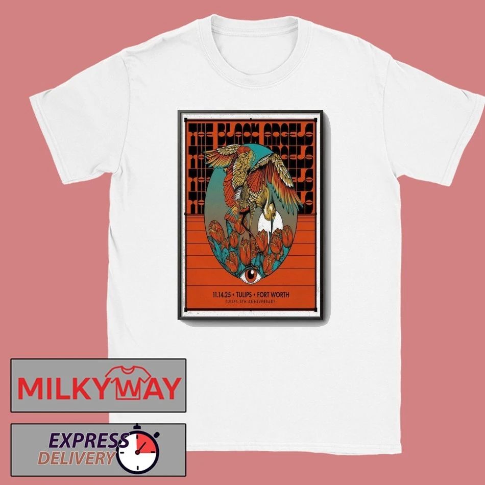 The Black Angels Nov 14 2025 Tulips FTW Fort Worth TX Poster shirt