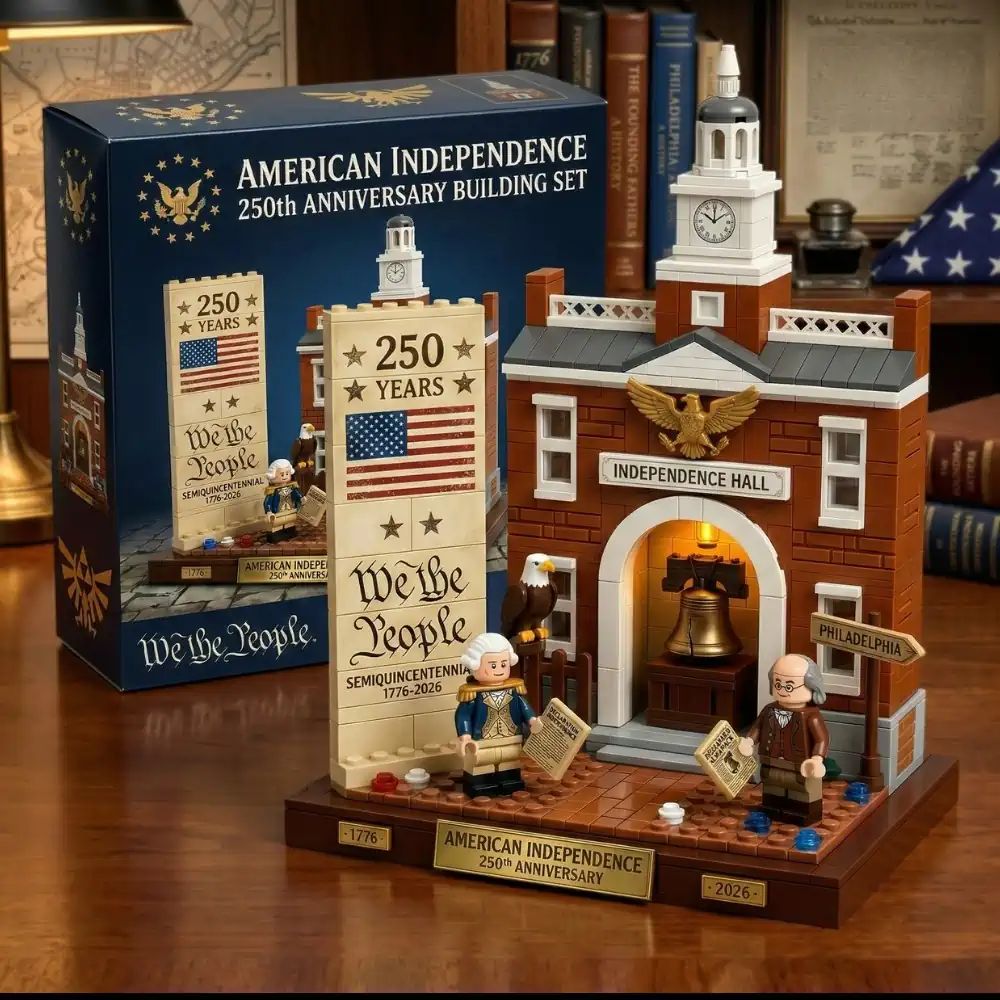 American Independence 250Th Anniversary Building Set