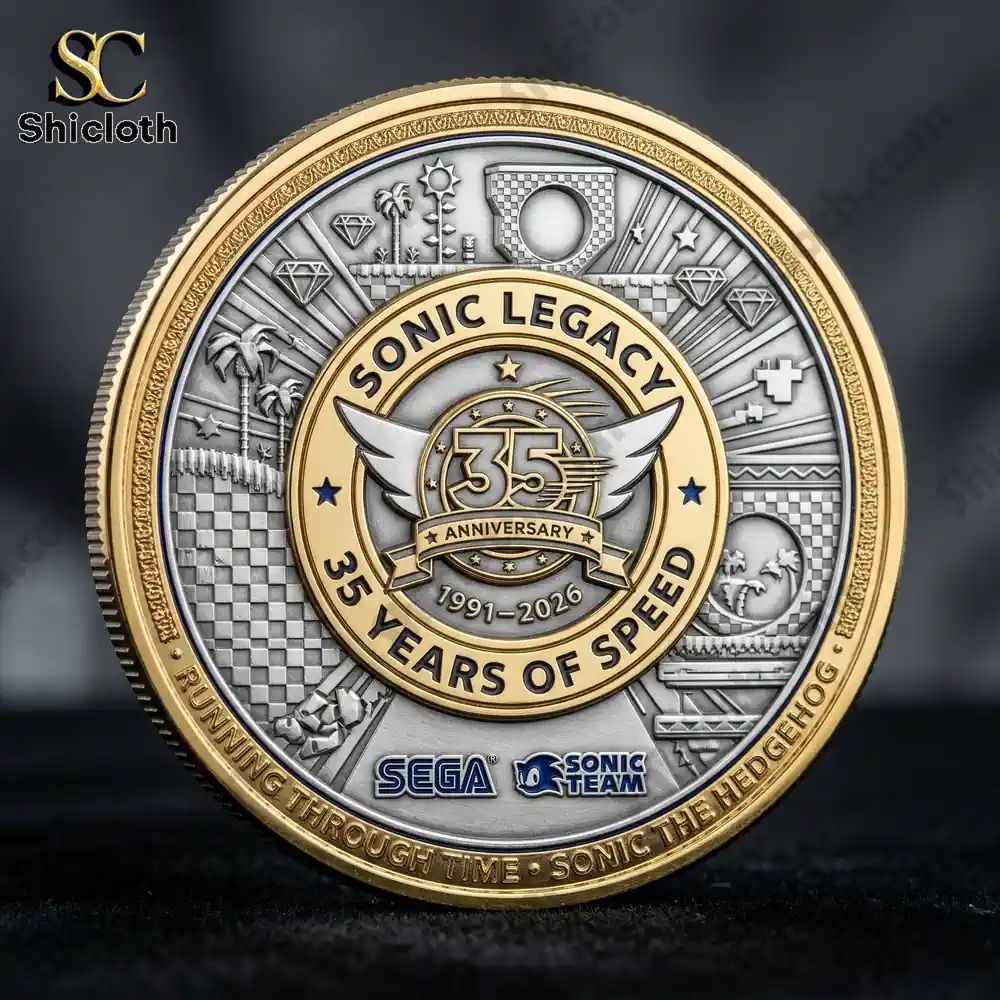 Sonic 35th Anniversary Legacy Coin