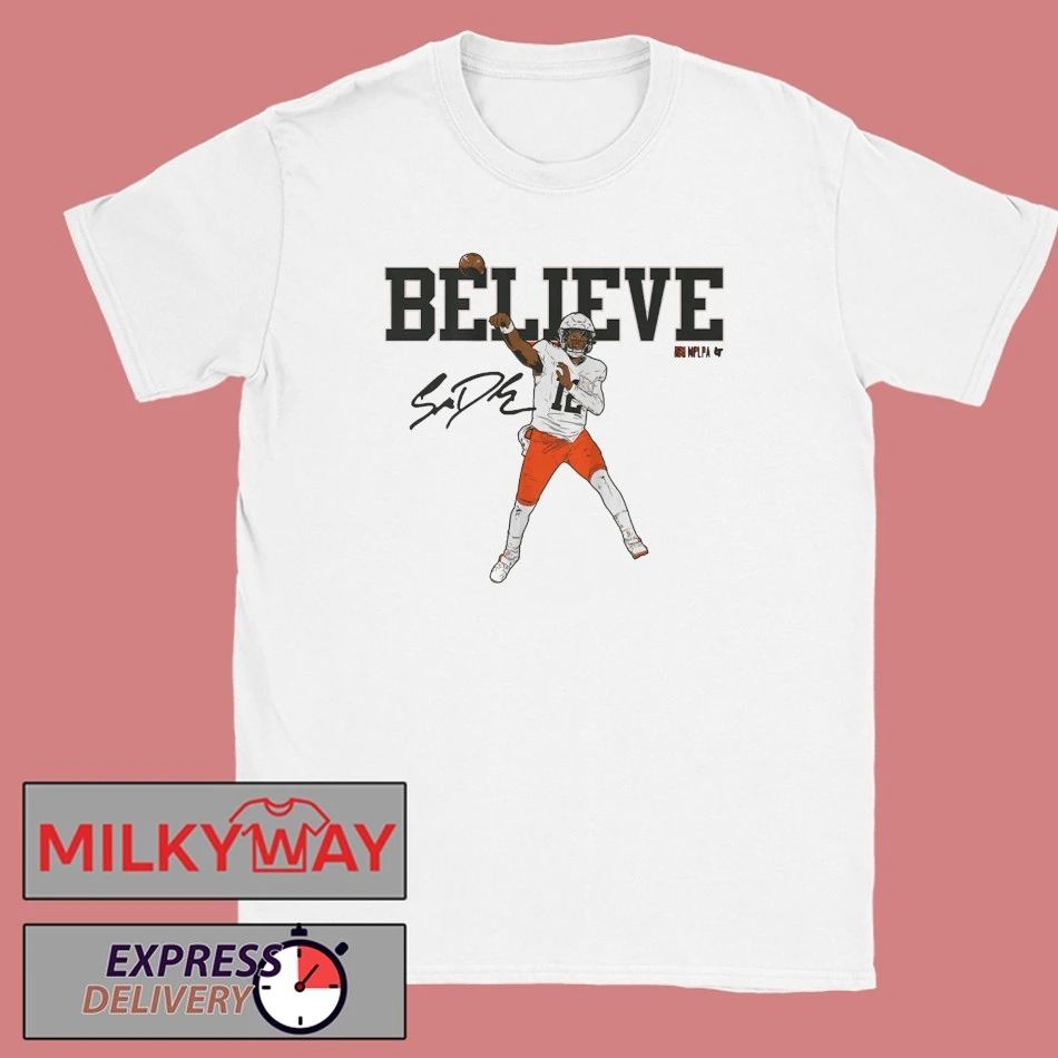 Shedeur Sanders Believe shirt