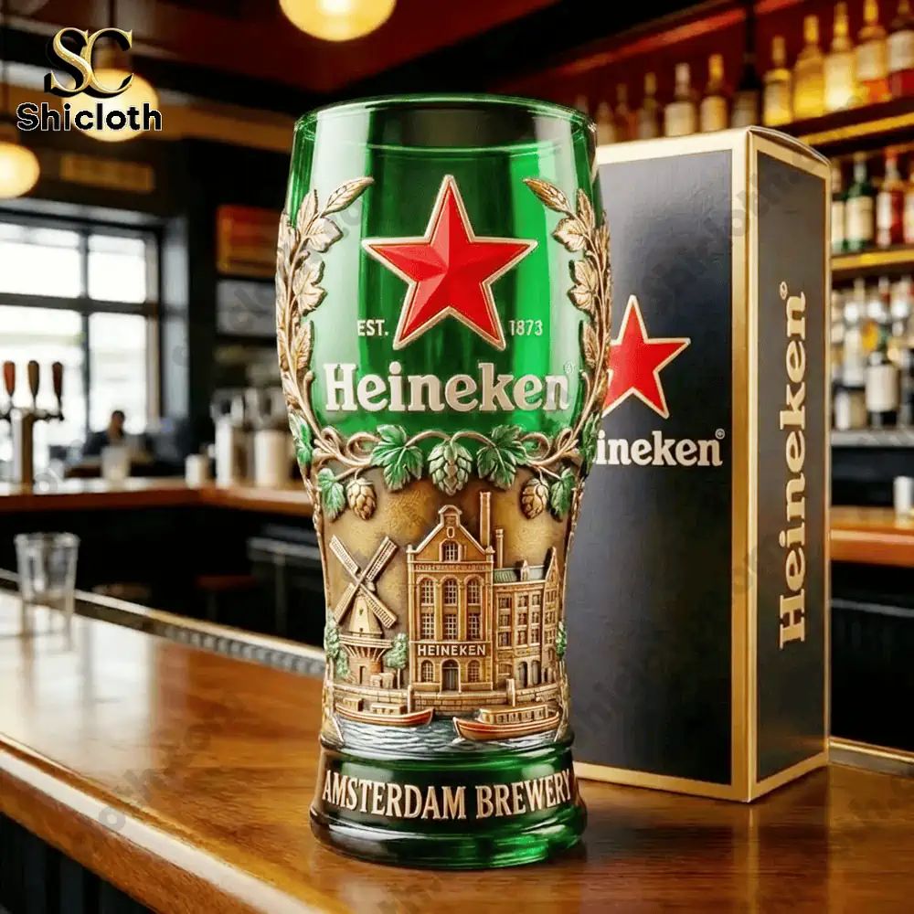 The Heineken 1873 Heritage Beer Glass