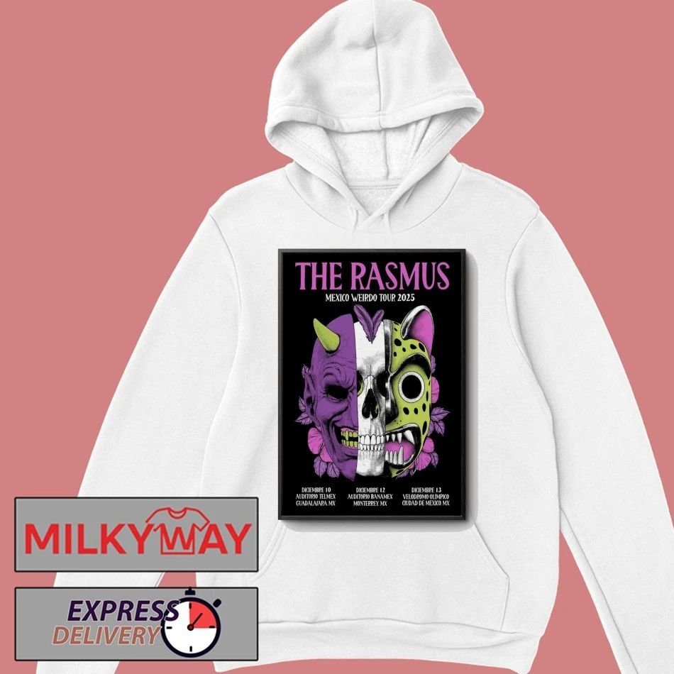 The Rasmus Mexico Weirdo 2025 Shows Poster shirt