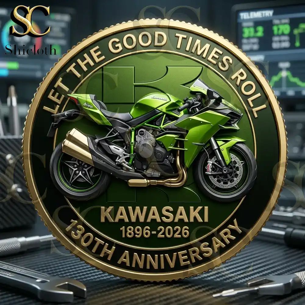 Kawasaki 130th Anniversary Commemorative Coin