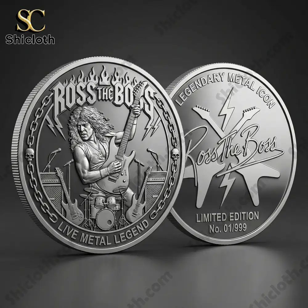 Ross The Boss Friedman Live Metal Legend Commemorative Coin