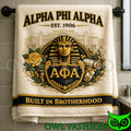Alpha Phi Alpha Premium Bath Towels