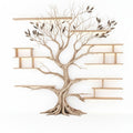 Handcrafted Tree Bookshelf – Ancient Tree Design, Unique Home Decoration