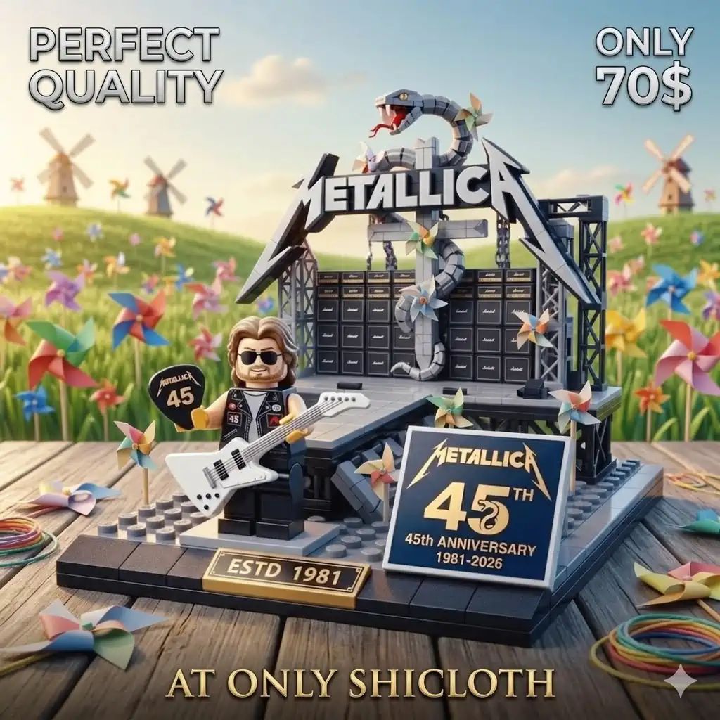 Metallica 45th Anniversary Building Block Set