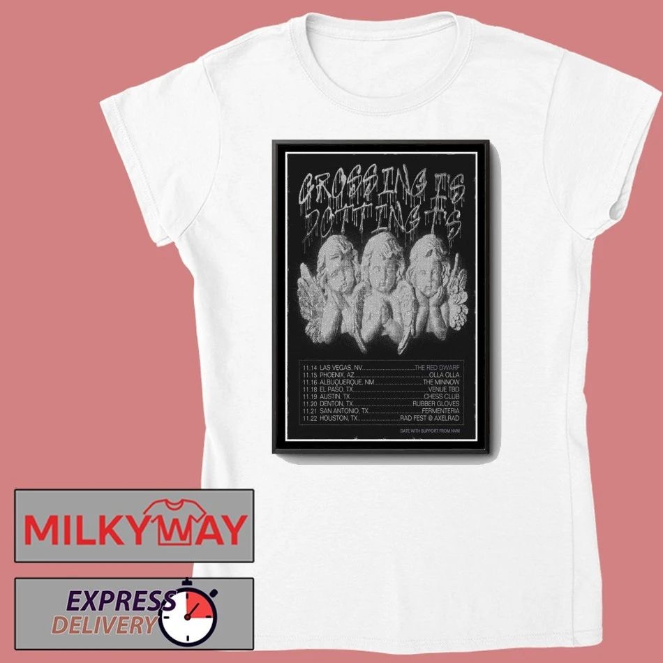 Crossing i’s Dotting t’s Tour November 2025 Poster shirt