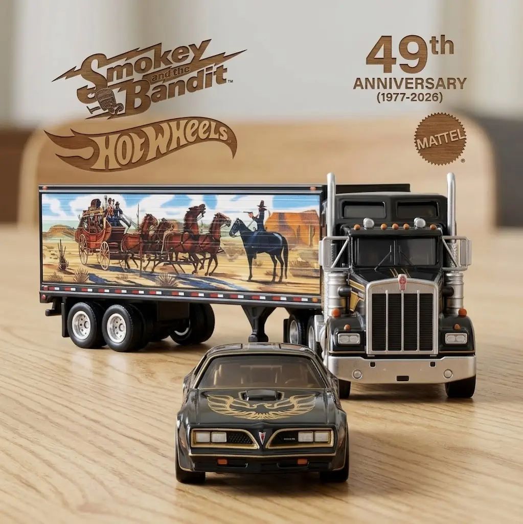 Wheels Smokey and The Bandit 49th Anniversary Collectors Edition Toy