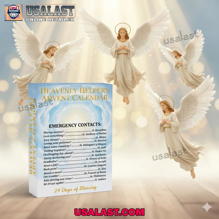 Jesus Christ Heavenly Helpers Advent Calendar 2025